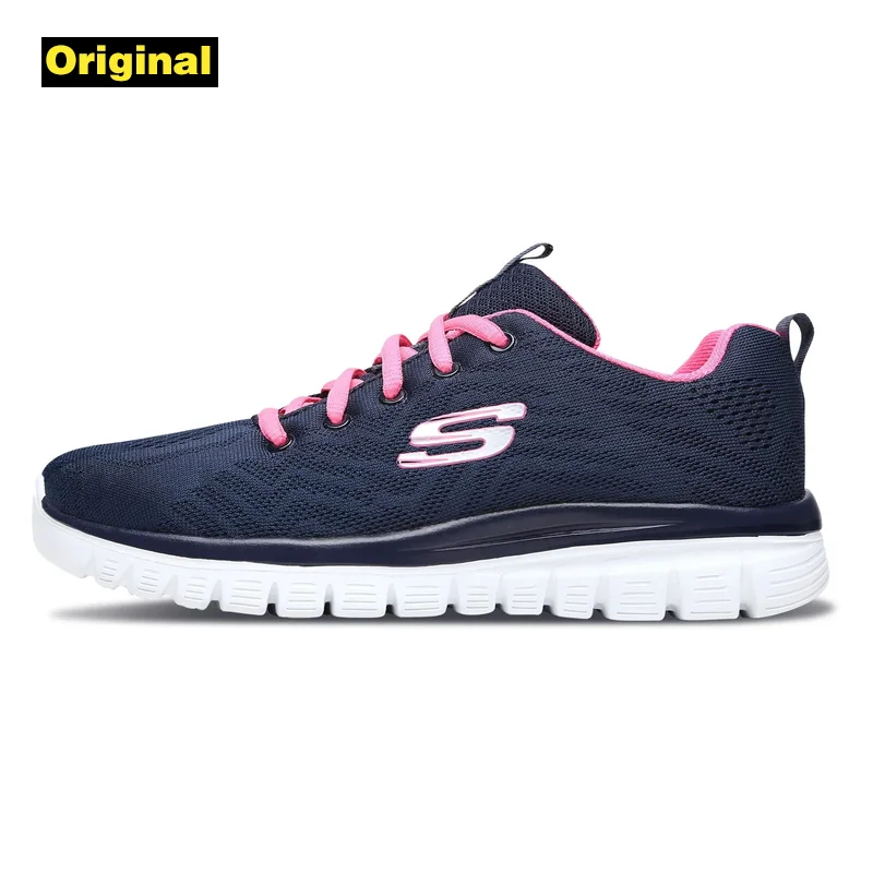 

Skechers Women's sneakers Summer breathable mesh casual running shoes Lightweight cushioned jogging shoes