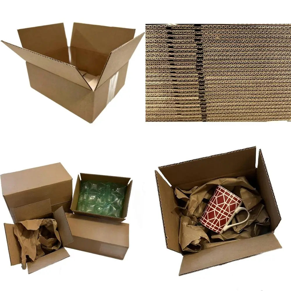 

Прочные картонные транспортировочные коробки размером 100 штук размером 12x4x4 дюйма для почтовых расходов и упаковок