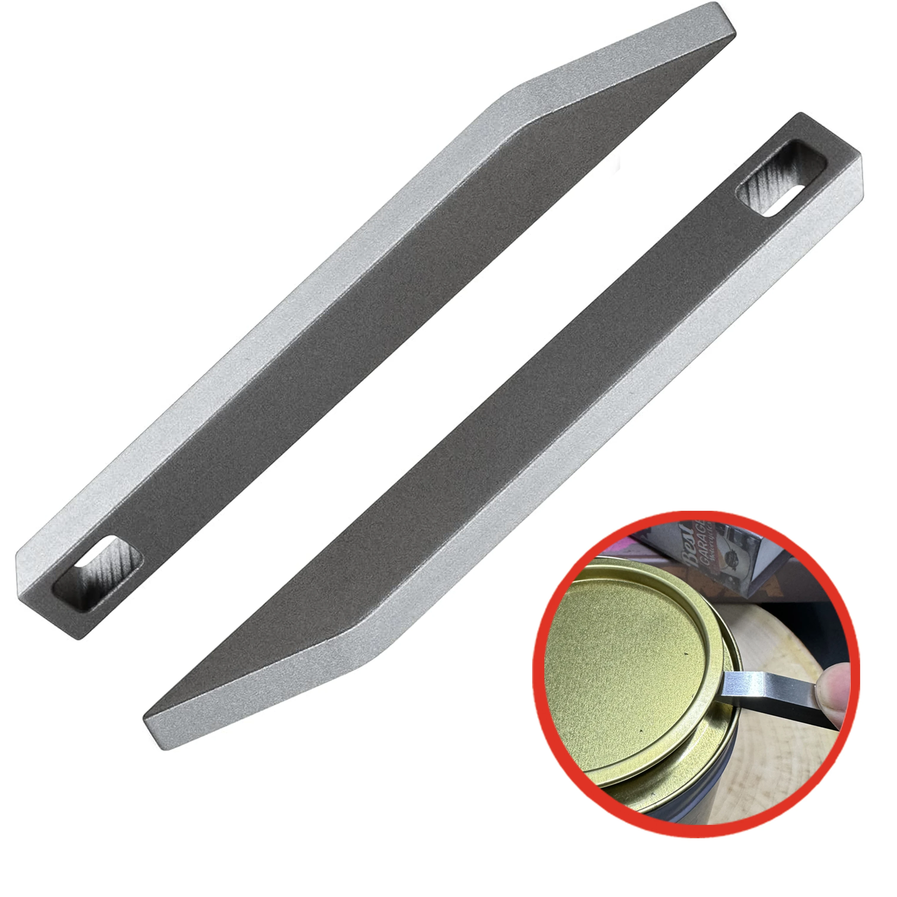 Mini Edc crowbar, Edc Corkscrew tool, small heavy duty stainless steel pocket pry bar for outdoor activities and daily carrying