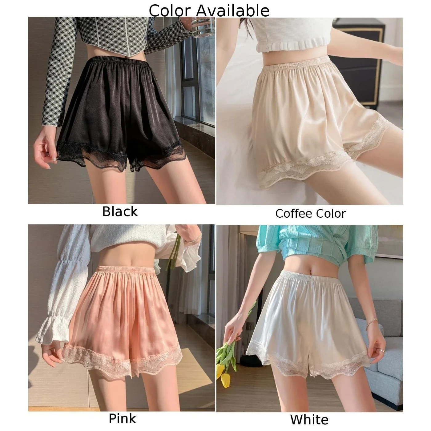 For Clubbing Pink Anti Exposure Wear Comfortable Home Shorts Brand New Condition Leisure Style Multiple Sizes Available