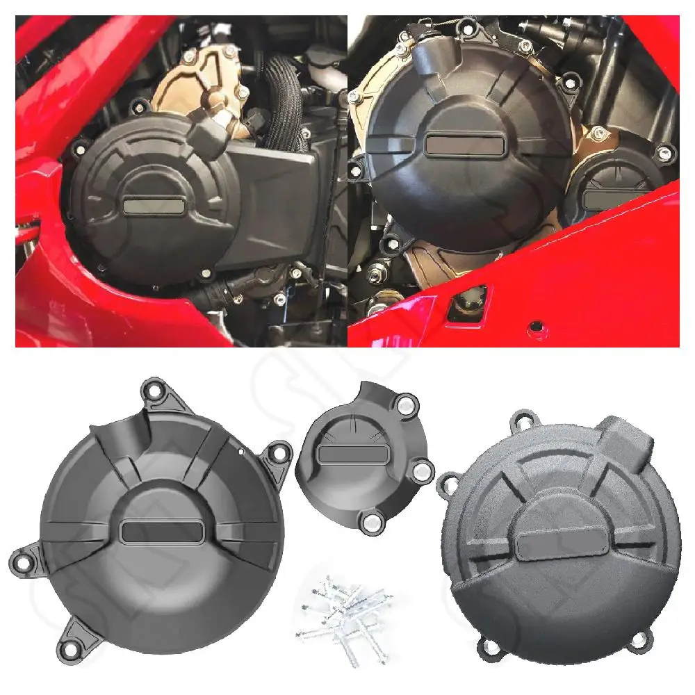 Fits for Honda CBR500R CBR 500R ABS 2019 2020 2021 2022 2023 2024 2025 Motorcycle Engine Case Cover Secondary Protection Guards