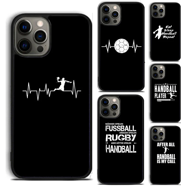 Handball Handballer Heartbeat Handball Player phone Case For iPhone 17 Air 16 15 14 Plus apple 16 11 12 13 Pro Max coque