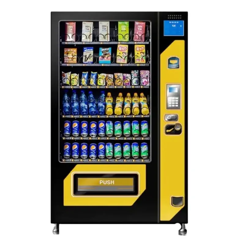 

Wholesale Vending Machine For Foods And Drink With MDB Payments Automatic Customized Snack Vending Machines For Sale