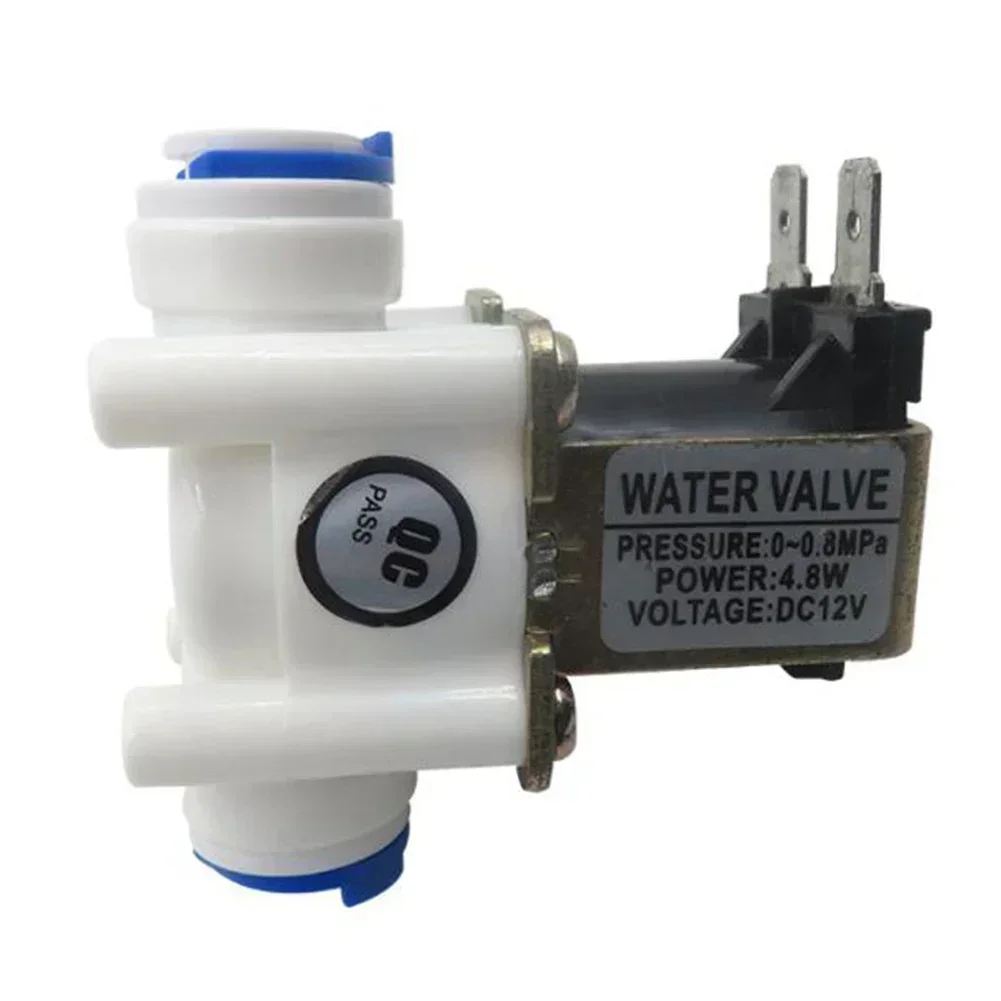 This 12 Volt Plastic Solenoid Valve Provides Effective Regulation of For Water Flow in Home Appliances Like Dishwashers