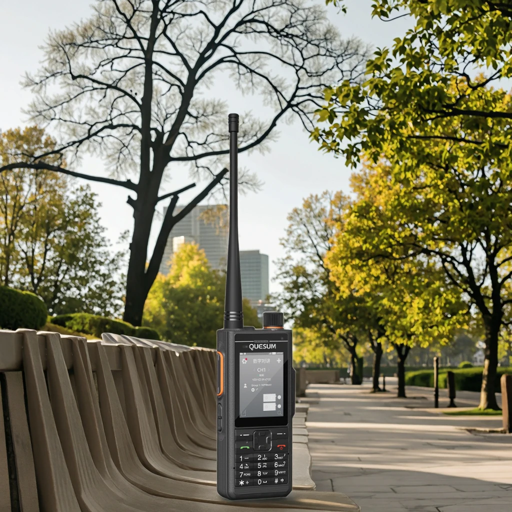 Alta qualità MAX11 PoC+DMR+Analog Walkie Talkie Dual-watch One Key SOS Comunicazione radio bidirezionale