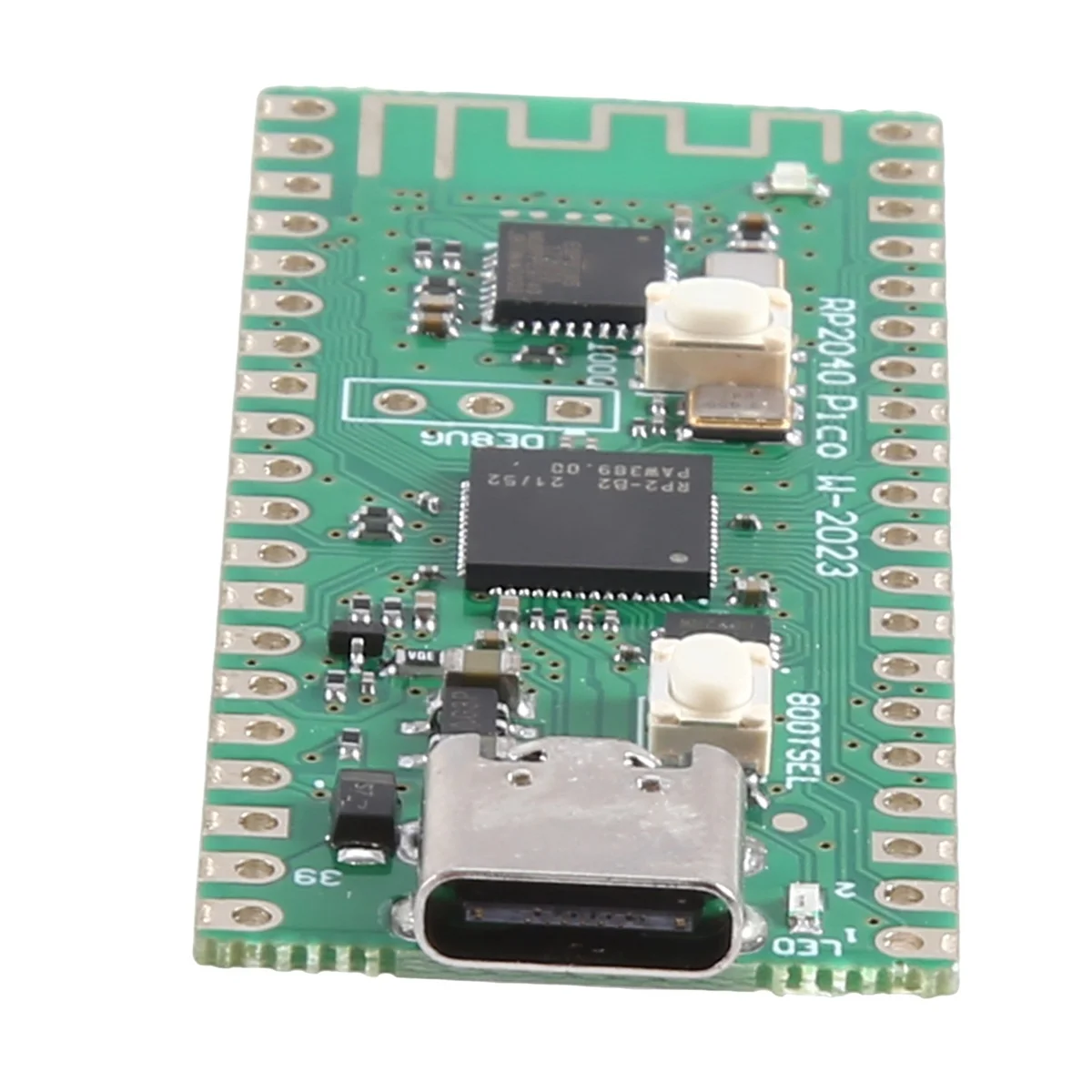 AT87-RP2040 for Raspberry Pi Pico W Board with 2.4G WiFi Mini Dual-Core 264KB ARM Microcomputers Cortex-M0 Processor