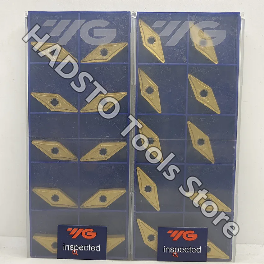 VNMG160408-UG YG801/VNMG160404-UF YG801/VNMG160412-UR YG801 VNMG331 VNMG332 VNMG333, оригинальные вкладыши из карбида YG, токарные вставки