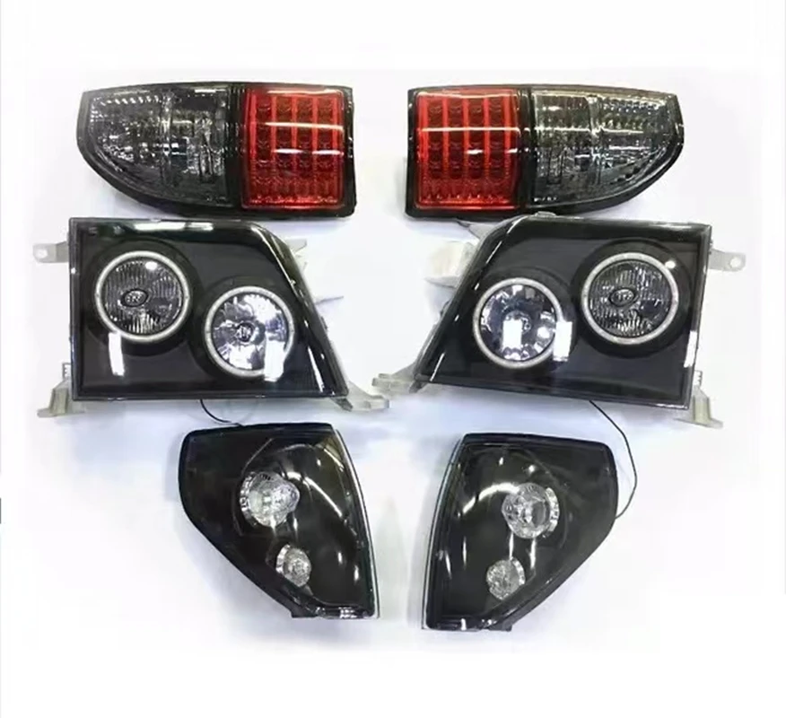 For Toyota Prado LC90 2700 3400 1997-2002 LED Headlight corner lamp tail light DRLdaytime running turn signal Car accessories