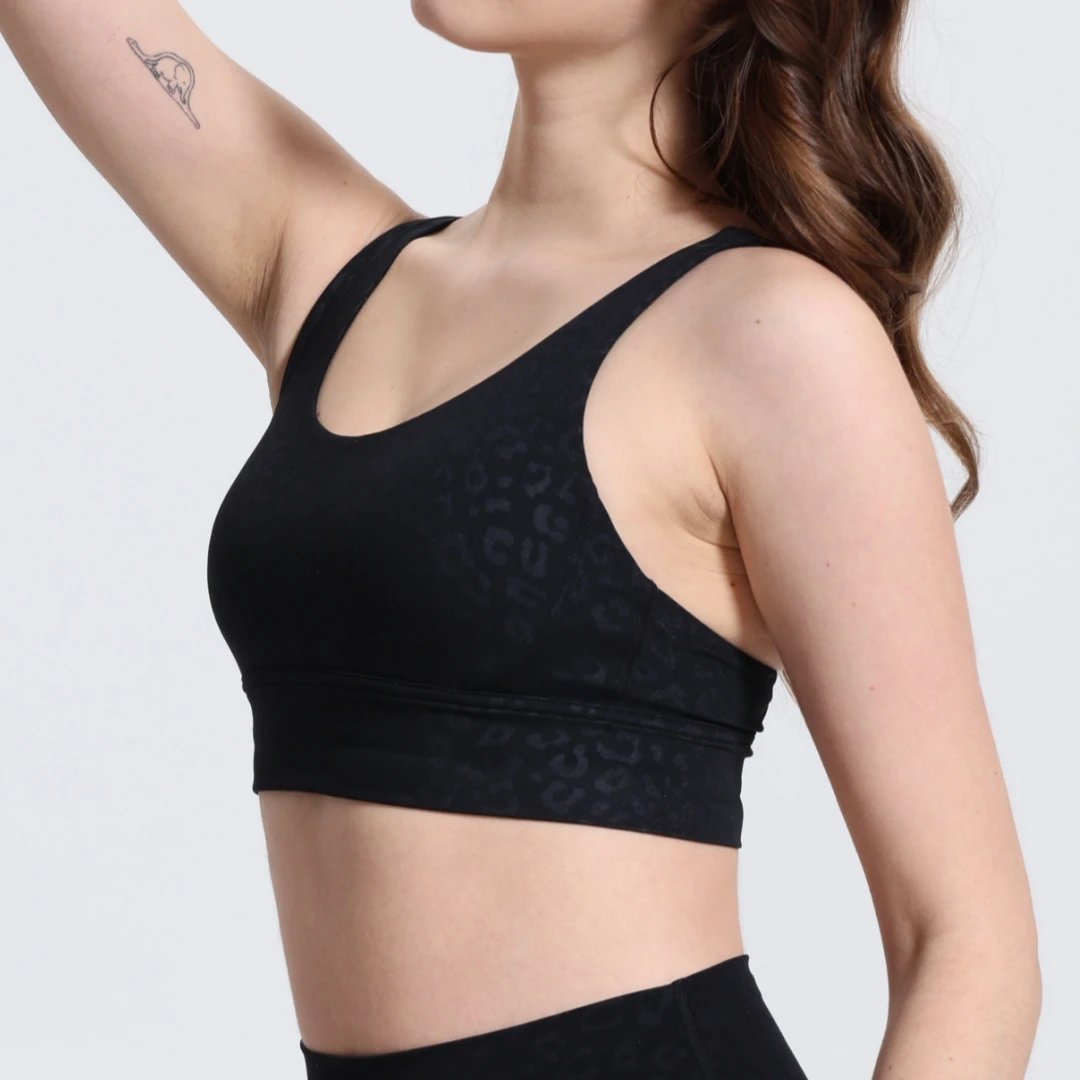 Solid Color High Strength Women Cross Fitness Sport Bra Soft Tight Top Comprehensive Training Gym Yoga Underwear With Chest Pad