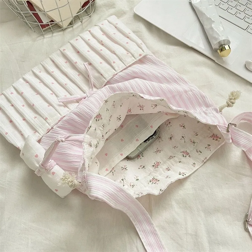 オールマッチ大容量ストライプショルダーバッグ韓国風新デザインリボンクロスボディバッグパッチワークスイートトートバッグ旅行