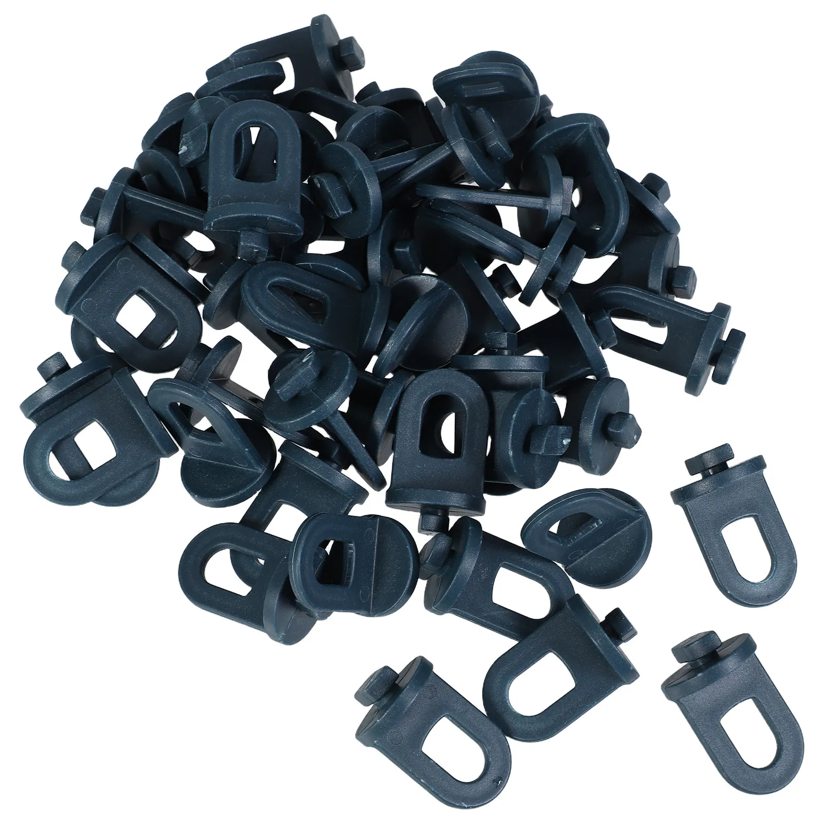 150Pcs Greenhouse Clips Plastic Ring Buckles for Climbing Plants Flower Pots Vegetable Gardens Indoor Outdoor Greenhouse Fixing