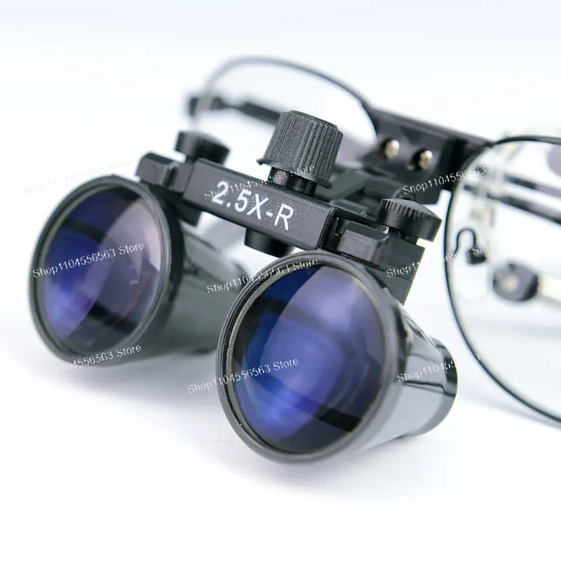 2.5X 3.5X Headband Magnifying Glass Binocular Loupe Magnifier Optical Glass Lenses Loupe Eyeglass-style Magnifying Glass