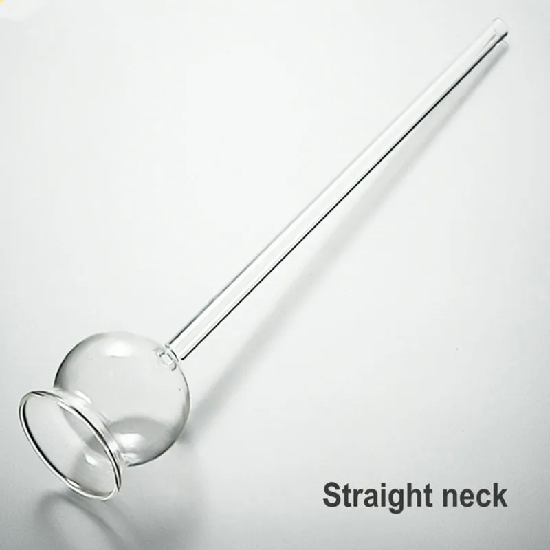 One Piece Glass Safety Funnel with Straight/double-ball Long Neck for Chemical Teaching Instrument and Laboratory