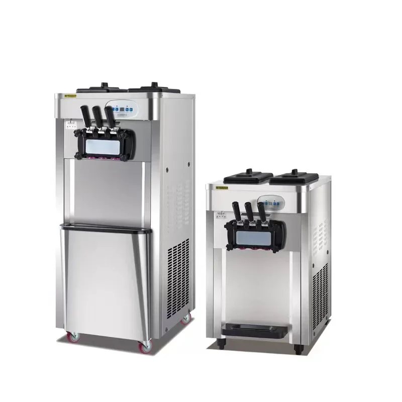 Pre-cooling and Preservation with Double Compressorscommercial Stainless Steel Gelato Soft Ice Cream Machine