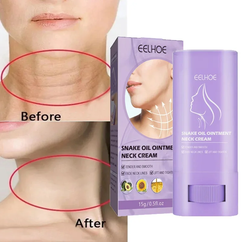 Collo crema antirughe Stick Anti-età Lifting rassodante linee sottili idratante schiarente bellezza cura della pelle corea cosmetici