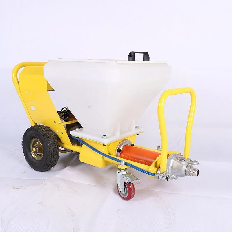 Emery rubber waterproof machine, real stone paint spraying machine, fireproof coating, anti-cracking mortar spraying machine
