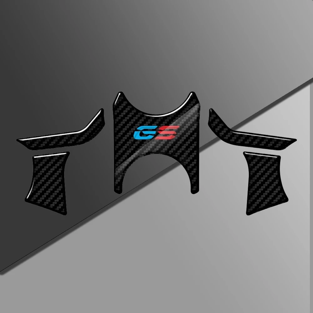 

For BMW motorcycle R1200GS 2008-2012 motorcycle 3D carbon fiber texture outer three yoke protective sticker