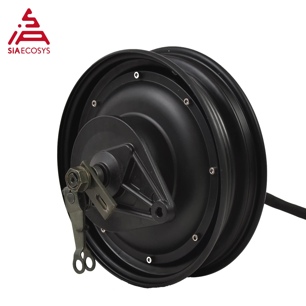 QSMOTOR 10x2.15inch 205 3000W 60V 80kph Hub Motor With SIAYQ72120 Controller And Kits For Electric Scooter from SiAECOSYS