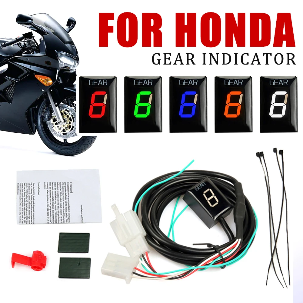 Gear Indicator Display Meter For Honda VFR 750 VFR750 VT 750 S RVT1000RR RC51 CB600F CB900F Hornet Motorcycle Accessories Parts