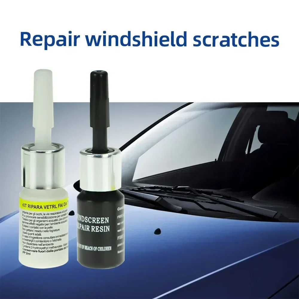 

Car Window Repair Tools Window Glass Curing Glue Auto Glass Scratch Crack Restore Kit Car Windshield Repair Tool DIY