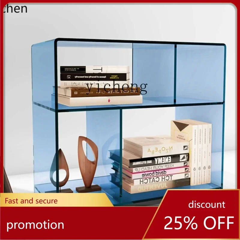 

ZMLacrylic shelf floor-to-ceiling low bookshelf multi-layer figure storage rack locker