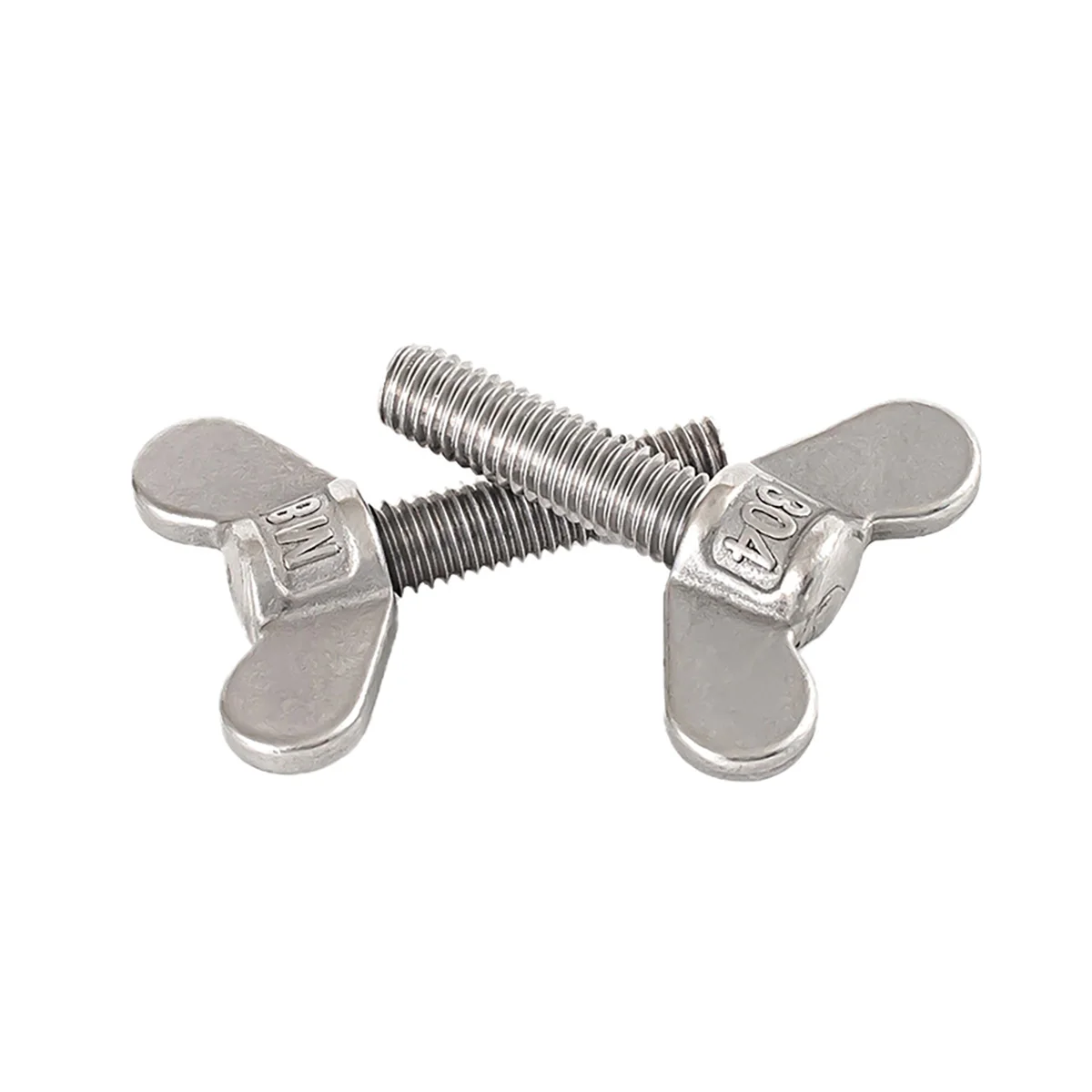 304 Stainless Steel M4 M5 M6 Butterfly Wing Screws Hand Tighten Thumb Screws Sheep Horn Bolt Fasteners