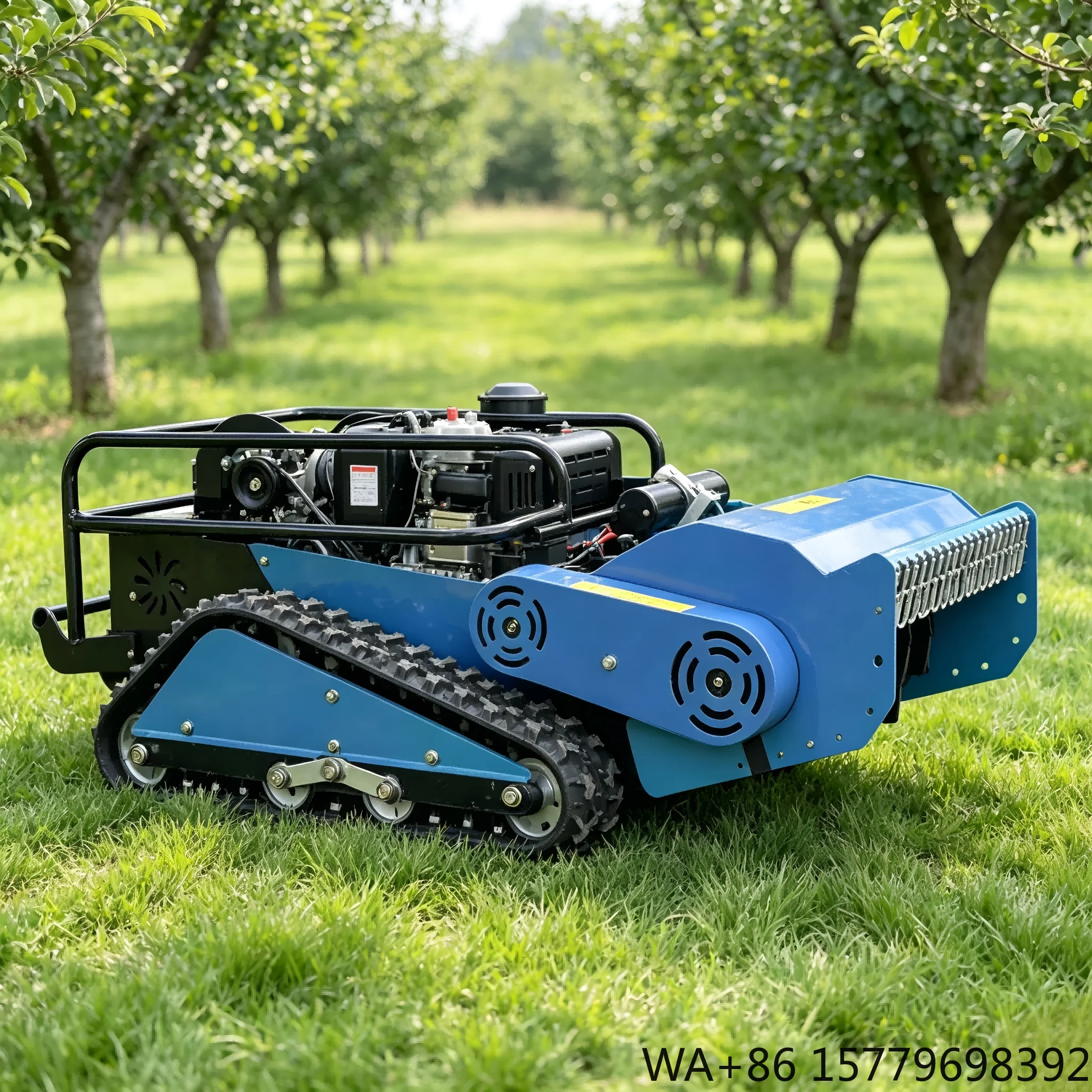 Robot Track - Slope Remote Control Reel Blade Mower