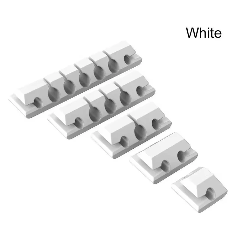 Silikon-Aufbewahrungshalter mit Löchern, Silikon-Desktop-Kabelorganisator, USB-Datenkabel-Wickelvorrichtung für Maus, Kopfhörer, Auto-Kabelhalter