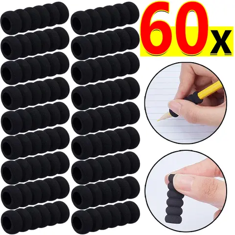 50-10 adet sünger kalem tutucu öğrenme yazma aracı kalem kavrama yazma yardımı eğitim kalem kavrama duruş düzeltme aracı çocuklar için