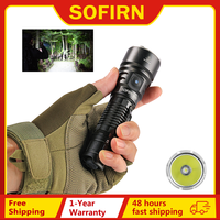Sofirn SK40 21700 Rechargeable Flashlight  SFT70 LED 3200lm Powerful Tactical Torch 580M Long-Range With Spotlight