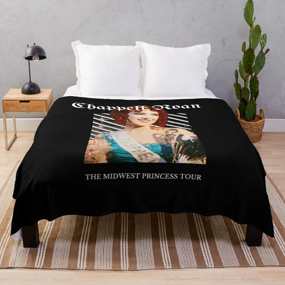 Chappell Roan Tshirt Midwest Princess Throw Blanket Luxury St blankets ands Decorative Sofa Blankets