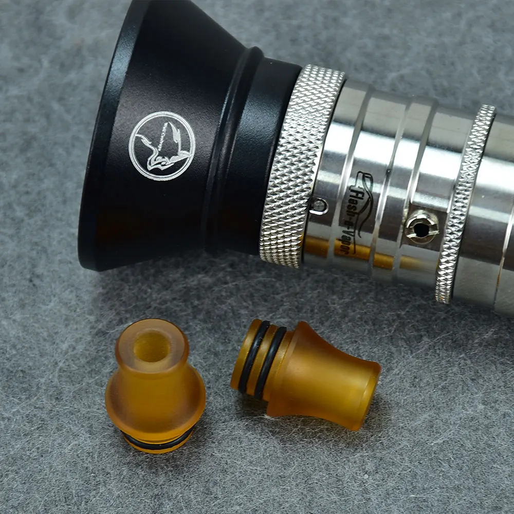 WolfCoolvape Vape 510 Drip Tip E-Cigarette 510 Atomizer Cigarette rda 3mm 510 mtl Drip Tip Tank AIO Billet Box Mod Kit
