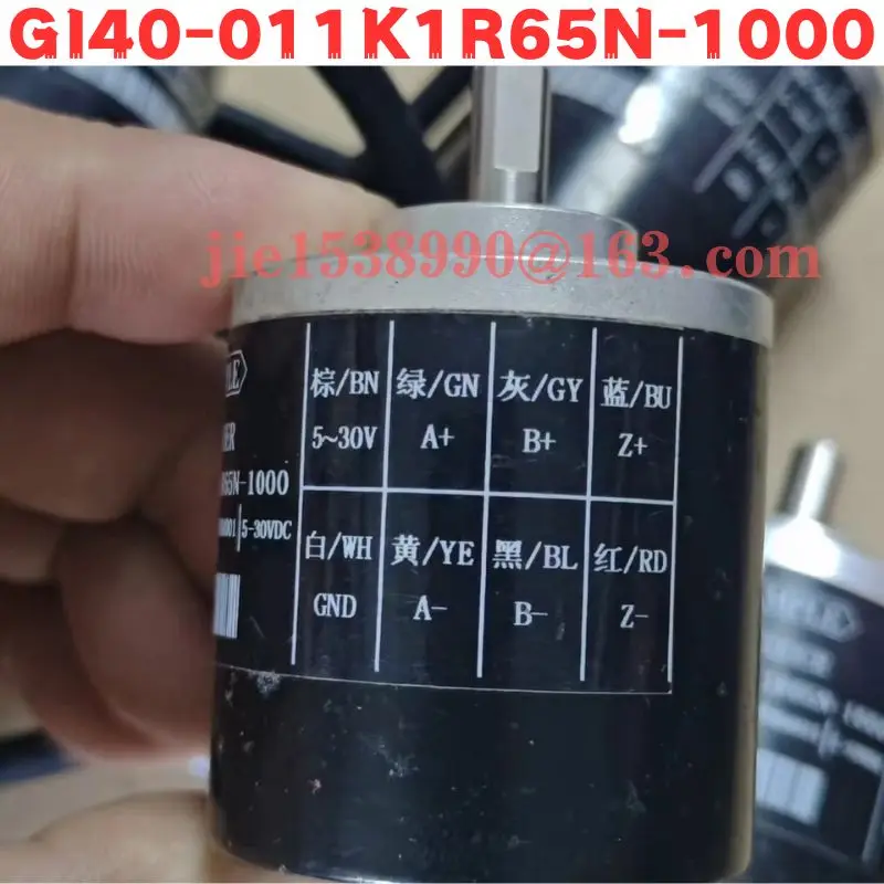 Used GEMPLE Encoder GI40-011K1R65N-1000  GI40 011K1R65N 1000  Normal Function Tested OK