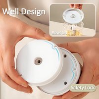 Mini Garlic Chopper, 250ml Small Food Processor Cordless 1 Cup,Battery USB-C Rechargeable Electric Food Chopper Wireless