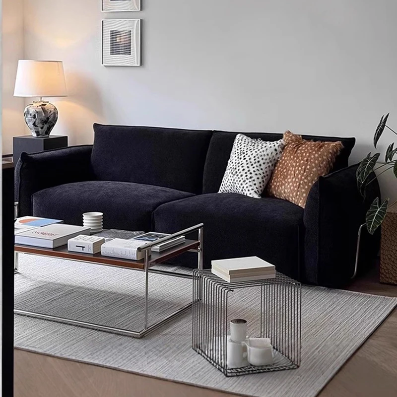 

Lazy Bedroom Living Room Sofas Designer Love Seat Lounge Floor Room Decor Outdoor Sofa Filling Cheap Divano Trendy Furniture