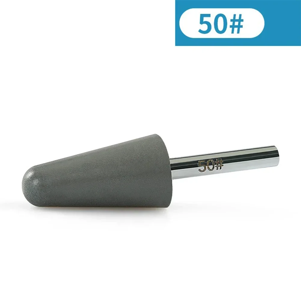 Conical Diamond Grinding Bits Resin Diamond Grinding Head 6mm Shank For Stone Carving Glass Grinding And Sculpting