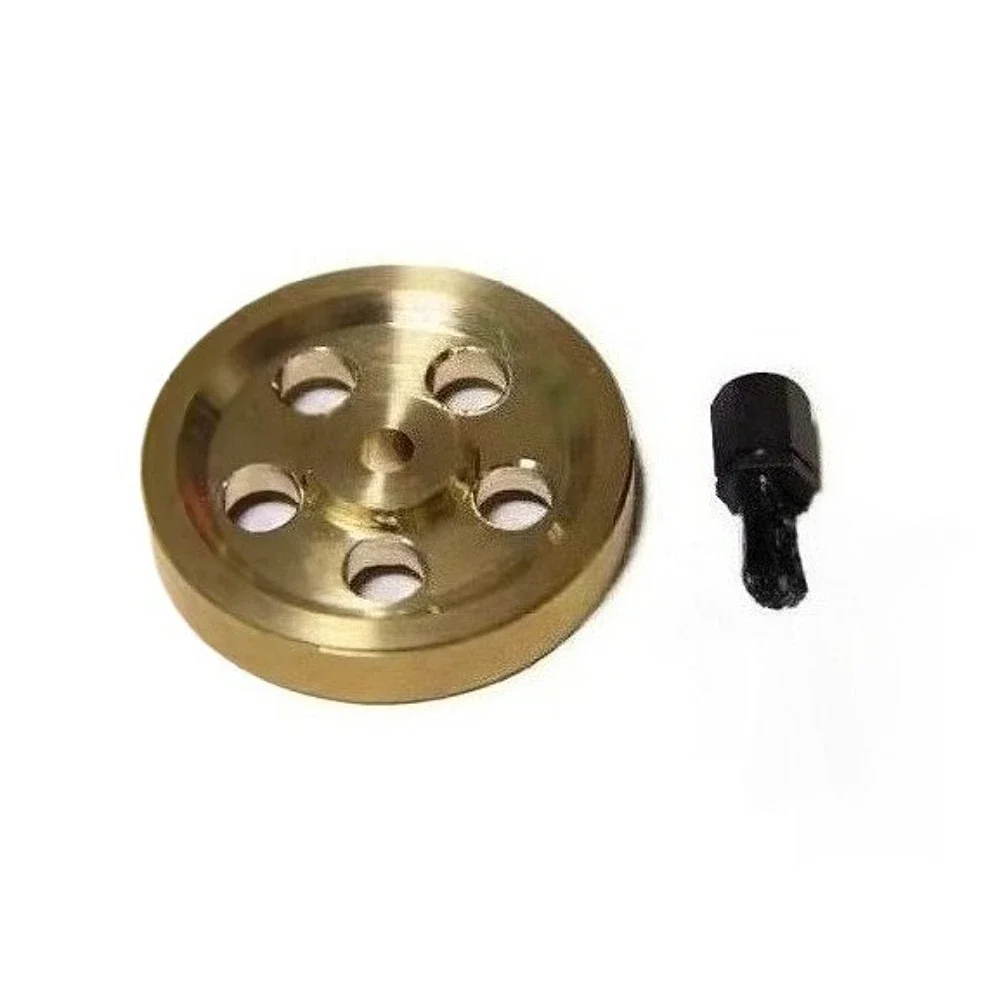 NF DI Inertia Wheel Pure Copper Inertia Flywheel Solid/floral Center  Inertia Wheel for 15 Stage 18 Stage Small Methanol Engines