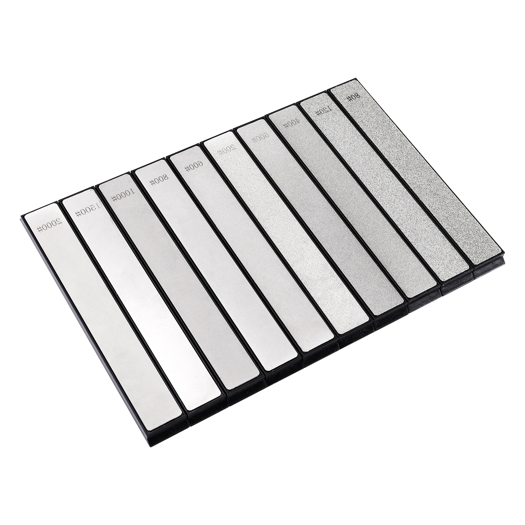 10Pcs Set Diamond Whetstone Knife Sharpener for Edge Sharpener