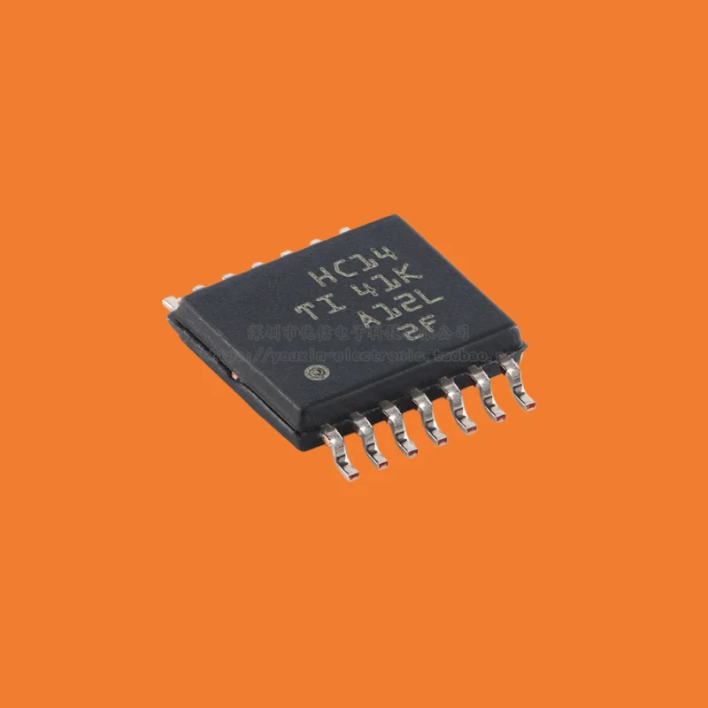 20pcs/original genuine SN74HC14PWR TSSOP-14 six channel Schmitt trigger inverter logic chip