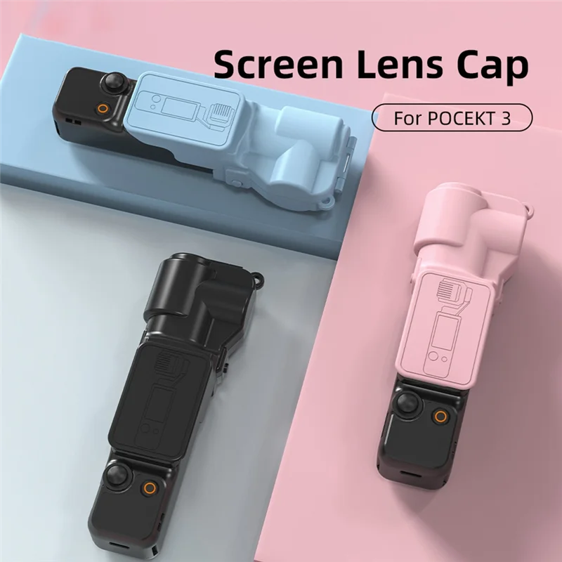 JABS-интегрированный защитный чехол для объектива камеры и экрана для DJI Osmo Pocket 3, защитная крышка экрана