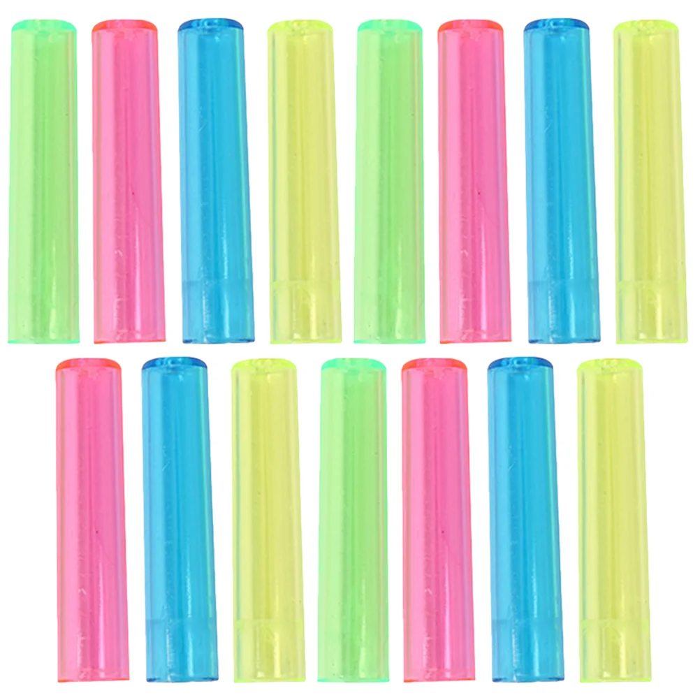 200 Pcs Pencil Case Protective Toppers Extender for Kids Cap Tip Cover Plastic Protector Child