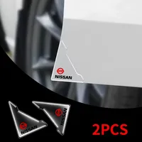 2Pcs Silicone Car Door Guard Edge Corner Protector Cover Anti-Collision Scratch For Nissan Qashqai J10 J11 Tiida Rogue X-trail