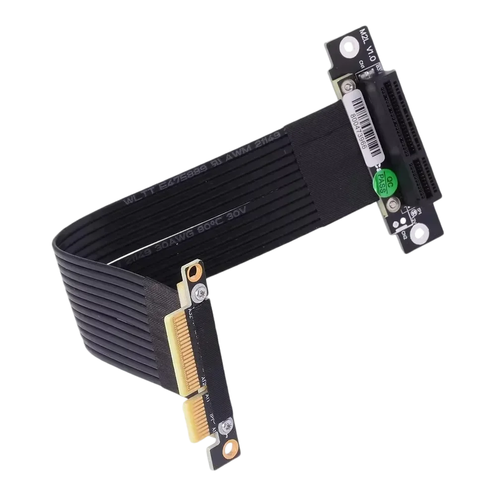 ADT PCI-E 3.0 /4.0 X4 to X4 延長ケーブル PCI Express 4x ライザーケーブル エクステンダー コンバーター アダプター キャプチャーカード (NVMe SSD USB対応)