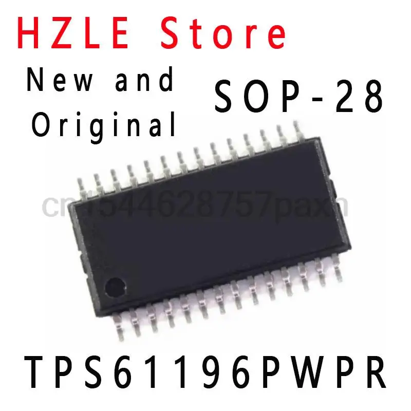 5PCS New and Original  TPS61196 SOP-28 RONNY IC TPS61196PWPR