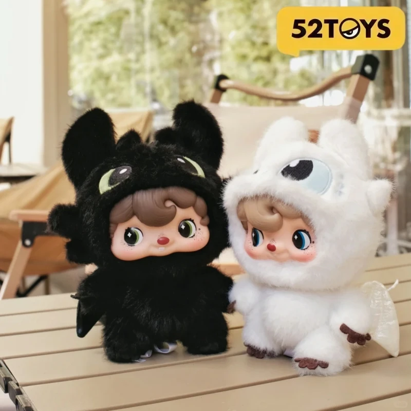 

52TOYS PoukaPouka X How To Train Your Dragon Vinyl Doll Figurine Blind Box Toothless Cute Cartoon Ornament Collectible Toy Gift