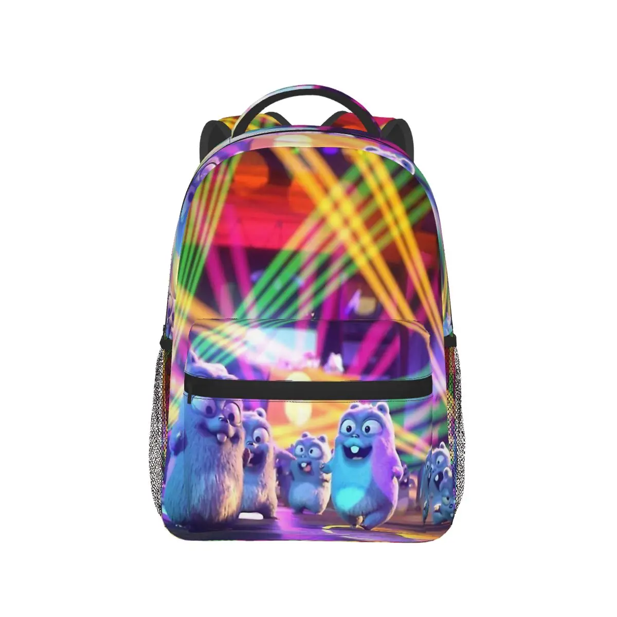 Party Students School Bags Boy Girl Fashion Grizzy And The Lemmings Lots of Cute Bears Teens Books Backpack