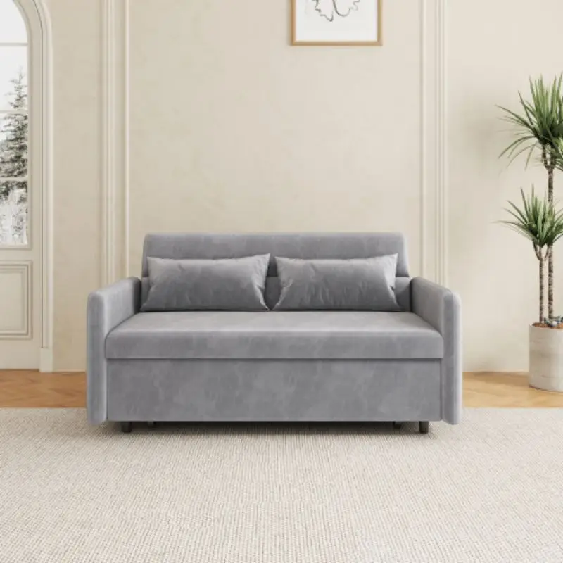 Sofa pullout bed includes two pillows 54 