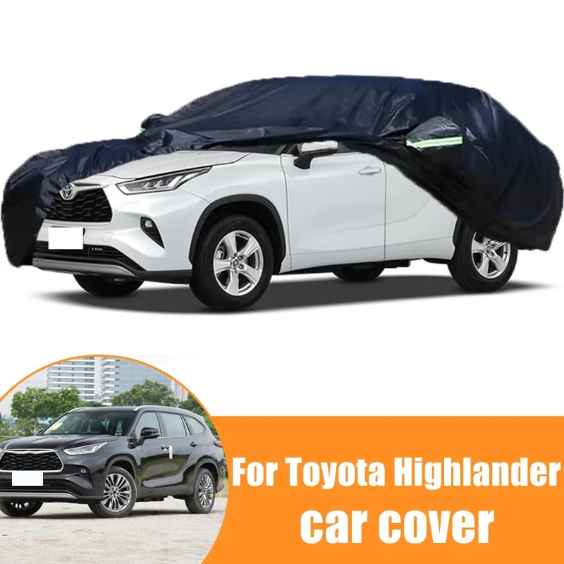 

Всепогодные чехлы для Toyota Highlander 6-в-1: водонепроницаемые, пылезащитные, УФ-защитные, снегозащитные, устойчивые к царапинам