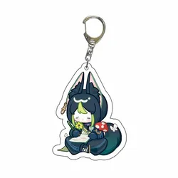 Impact Key Chains New Character Tighnari Cyno Nilou Nahida Alhaitham Game Double-sided Acrylic Pendant Accessories