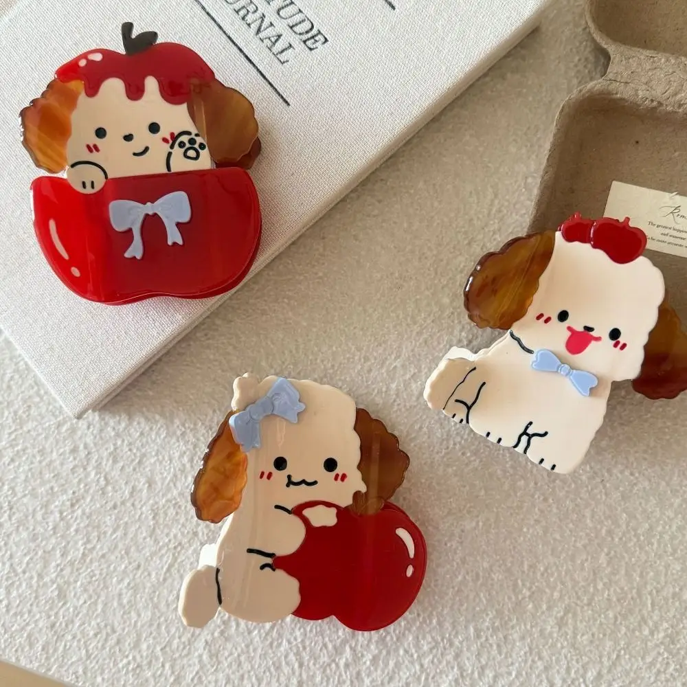 

Fashion Puppy Cartoon Shark Clip Hair Accessories Large Acetic Acid Hair Claw Headdress Crab Clip Hair Clip Daily